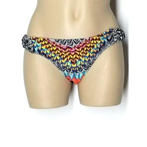 Jessica Simpson Womens Multi Color Bikini Bottom Size M